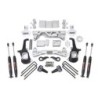 Lift Kit Suspension for 2011-2019 GMC Sierra 3500 HD 4WD 4-4'' Lift Front and Rear