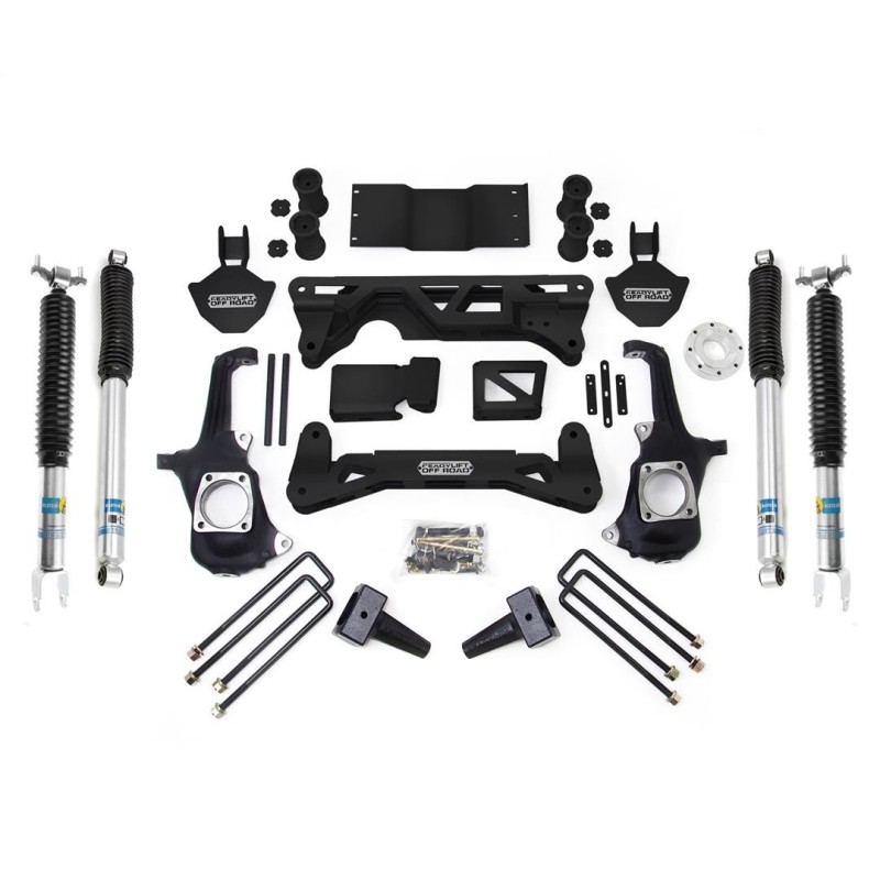 Lift Kit Suspension for 2011-2019 GMC Sierra 3500 HD 2WD/4WD 5-5'' Lift Front and Rear