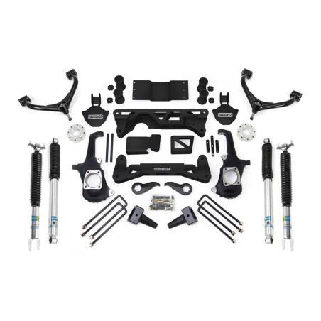 Lift Kit Suspension for 2011-2019 Chevrolet Silverado 2500 HD 2WD/4WD 5-5'' Lift Front and Rear