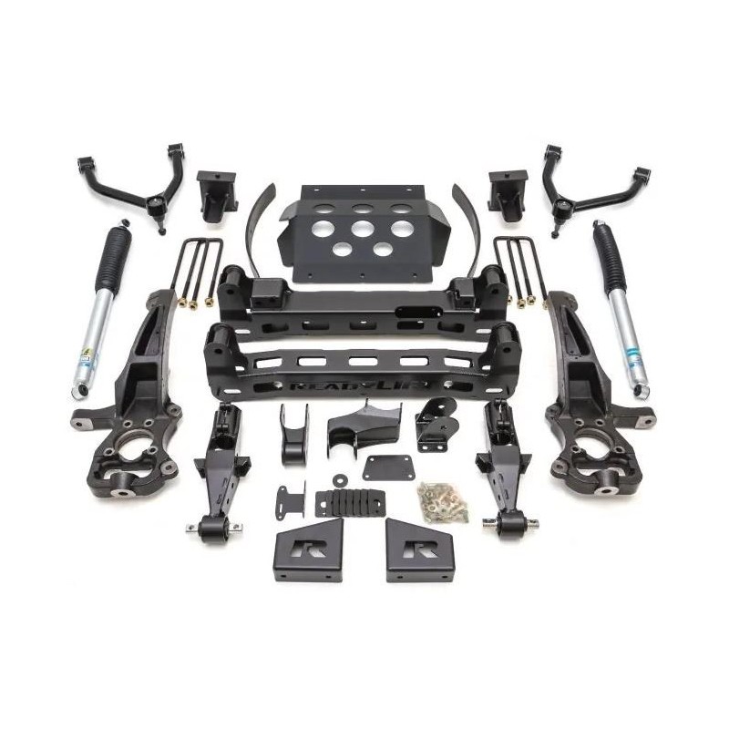 Lift Kit Suspension for 2020-2021 Chevrolet Silverado 1500 4WD 6.5-6.5'' Lift Front and Rear