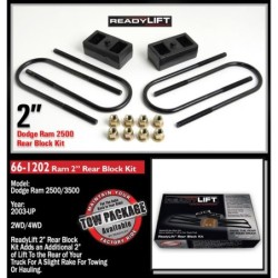 Leaf Spring Block Kit for 2011-2013 Ram 3500 2WD/4WD 2-2'' Lift Rear