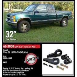 Leveling Kit Suspension for 1988-1999 Chevrolet K1500