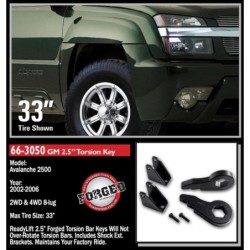 Leveling Kit Suspension for 2002-2006 Chevrolet Avalanche 2500 2WD/4WD 2-3'' Lift Front