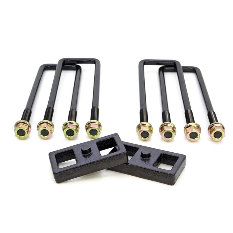 Leaf Spring Block Kit for 2011-2019 Chevrolet Silverado 3500 HD 2WD/4WD 1-1'' Lift Rear