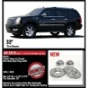 Lift Kit Suspension for 2007-2013 Cadillac Escalade EXT 1-1'' Lift Front and Rear, Front, Rear