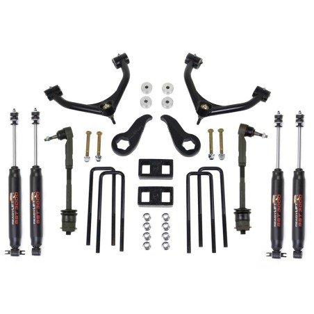 Lift Kit Suspension for 2011-2019 Chevrolet Silverado 2500 HD 2WD/4WD 1-1'' Lift Front and Rear