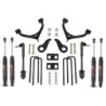 Lift Kit Suspension for 2011-2019 Chevrolet Silverado 2500 HD 2WD/4WD 1-1'' Lift Front and Rear