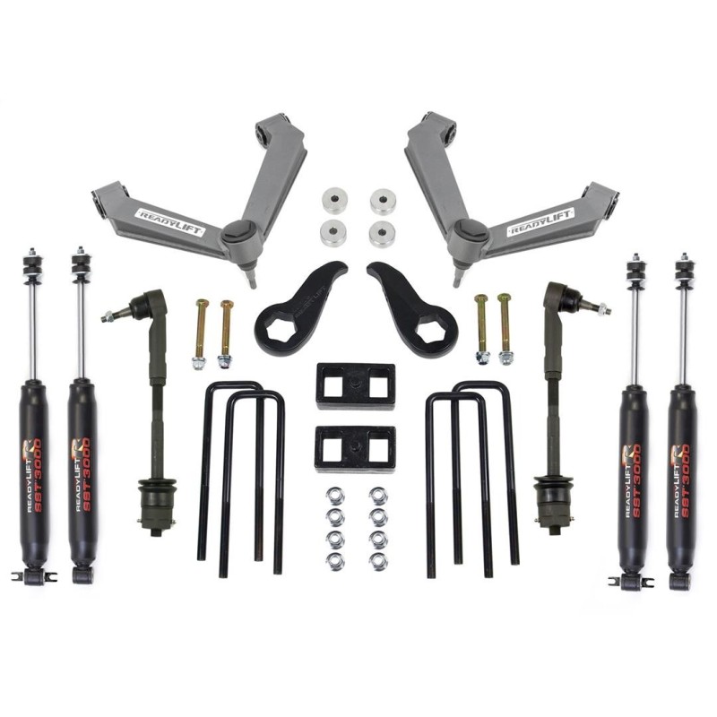 Lift Kit Suspension for 2011-2019 GMC Sierra 3500 HD 2WD/4WD 2-2'' Lift Front and Rear