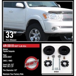 Lift Kit Suspension for 2001-2007 Toyota Sequoia Front and Rear