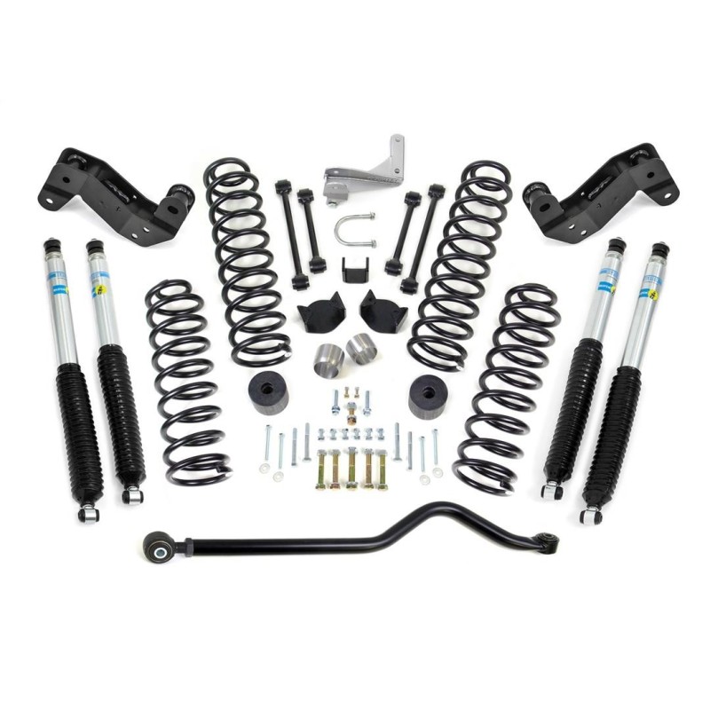 Lift Kit Suspension for 2007-2018 Jeep Wrangler JK 4WD 3-3'' Lift Front and Rear, Front, Rear