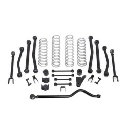 Lift Kit Suspension for 2007-2018 Jeep Wrangler JK 4WD 4-4'' Lift Front and Rear, Front, Rear