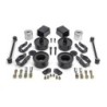 Lift Kit Suspension for 2024-2024 Jeep Wrangler 2-2'' Lift Front and Rear, Front, Rear